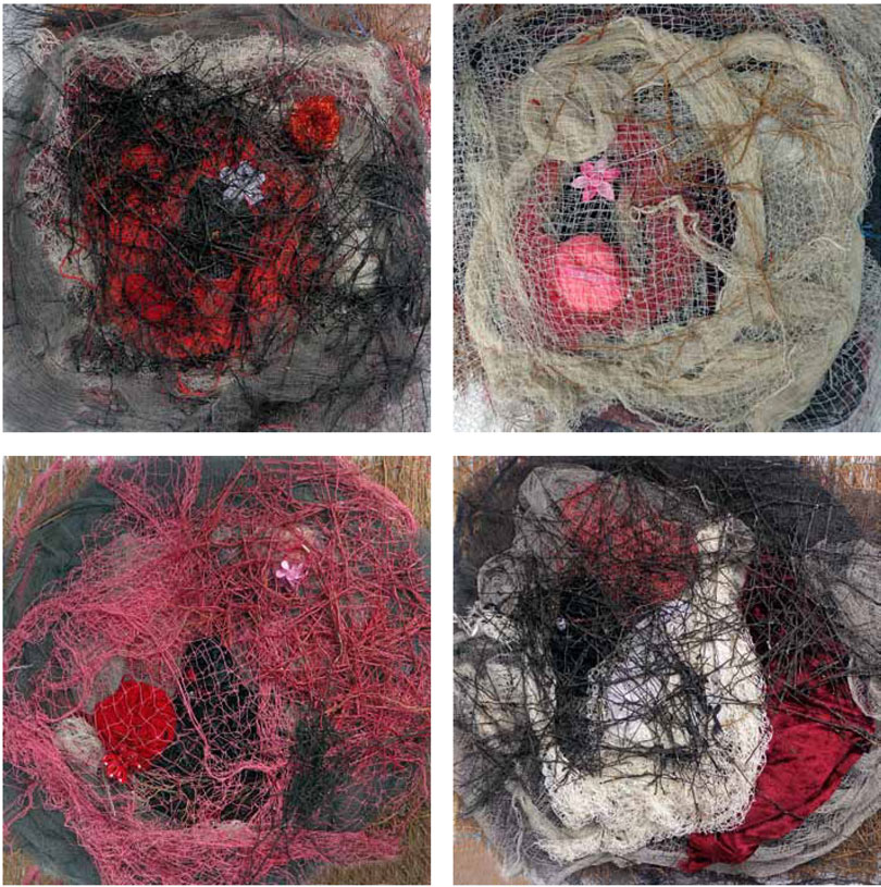 Angels (Yogmaya)
Mixed Media
21 x 21 inches (each)
2014