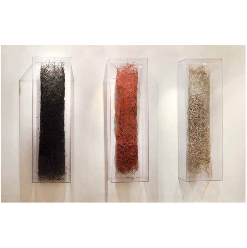 Triguna (Yogmaya)
Mixed Media
72 x 24 x 12 inches (Each)
2013